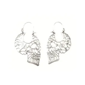 Skull Drop Earrings