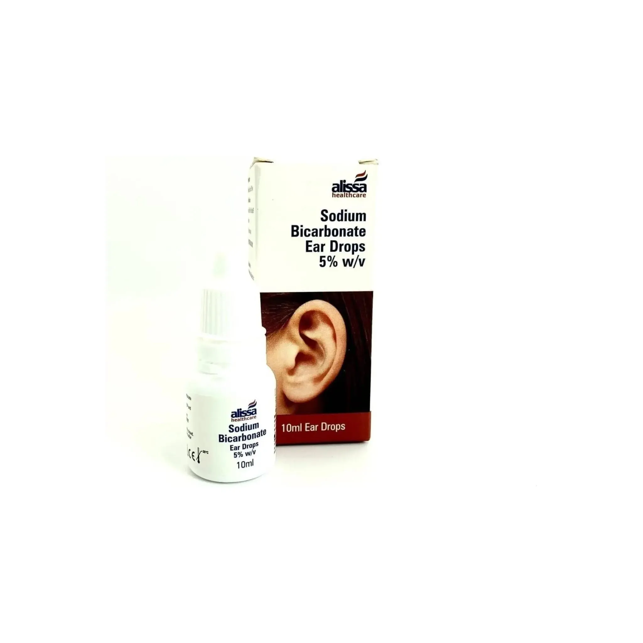 Sodium Bicarbonate Ear Drops(Sai-Meds) Softens Ear Wax and Eases Discomfort x 1