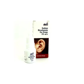 Sodium Bicarbonate Ear Drops(Sai-Meds) Softens Ear Wax and Eases Discomfort x 1