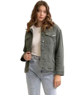 Stevie Corduroy Sherpa Lined Jacket
