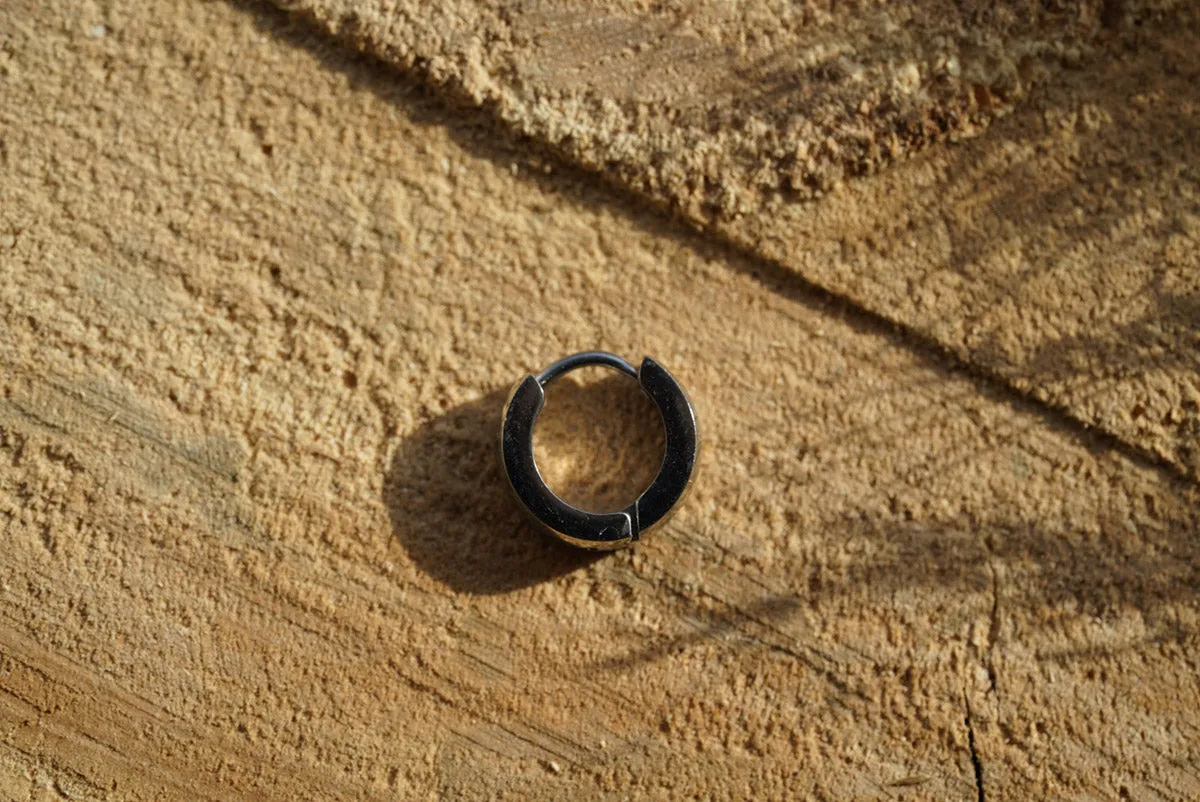 Surgical Steel Hoop Earring