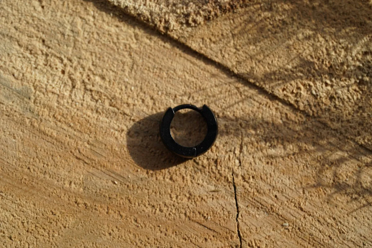 Surgical Steel Hoop Earring