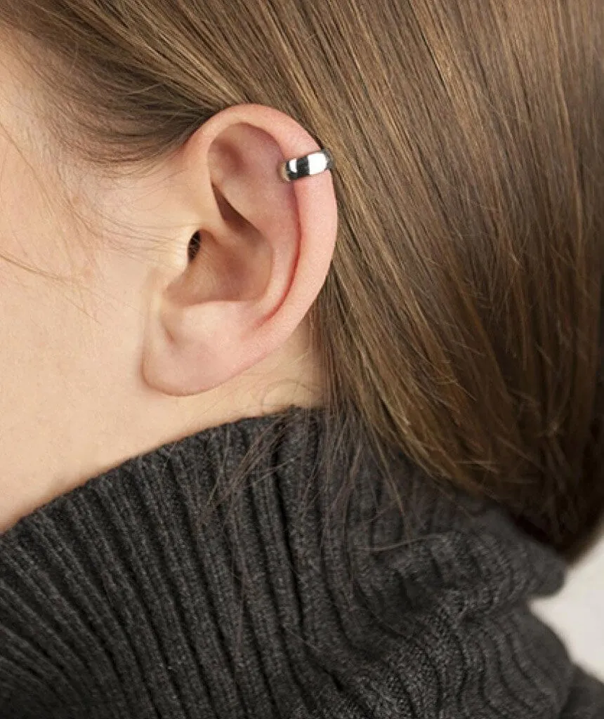 Surgical Steel Hoop Earring