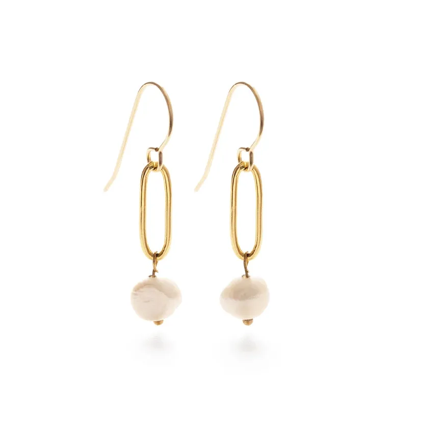 Sweet Baby Jane Pearl Drop Earrings