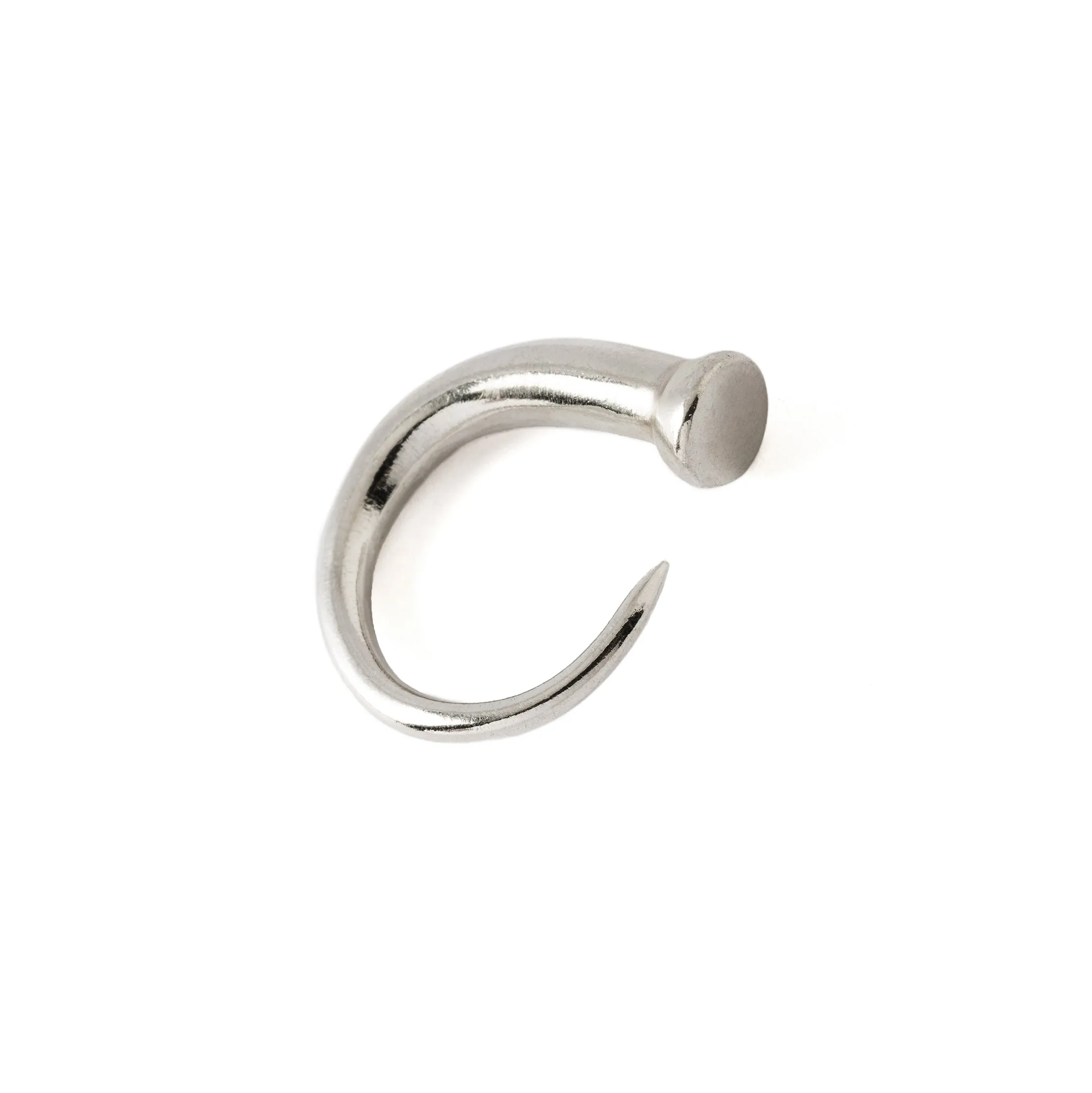 Tawhio Silver Gauge Earrings