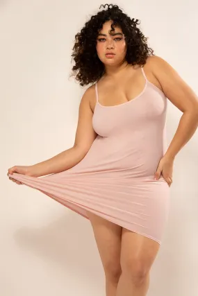 The Naked Slip Dress | Blushing Rose Stretch