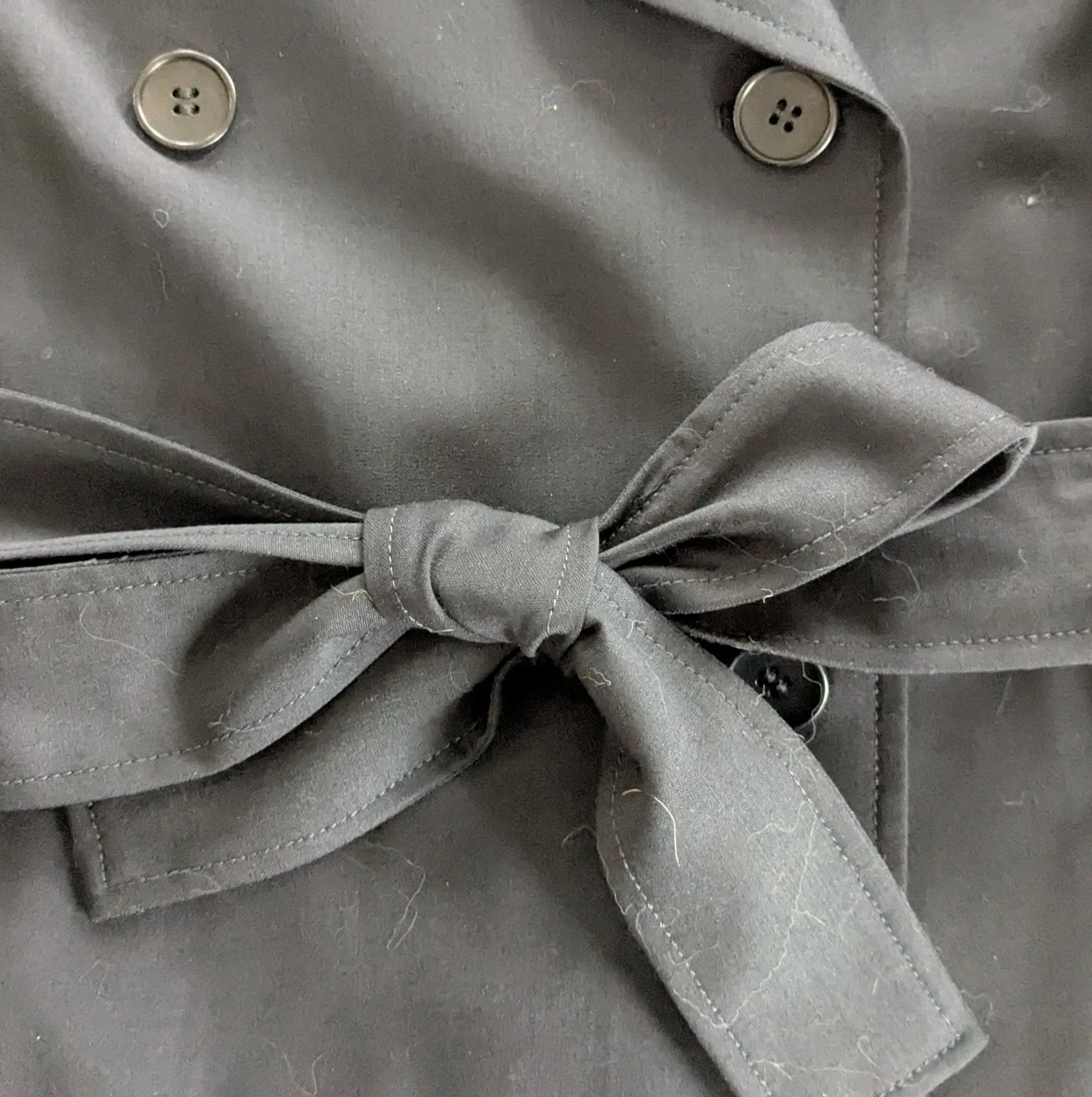 Theory Wool Trench Coat Size Petite