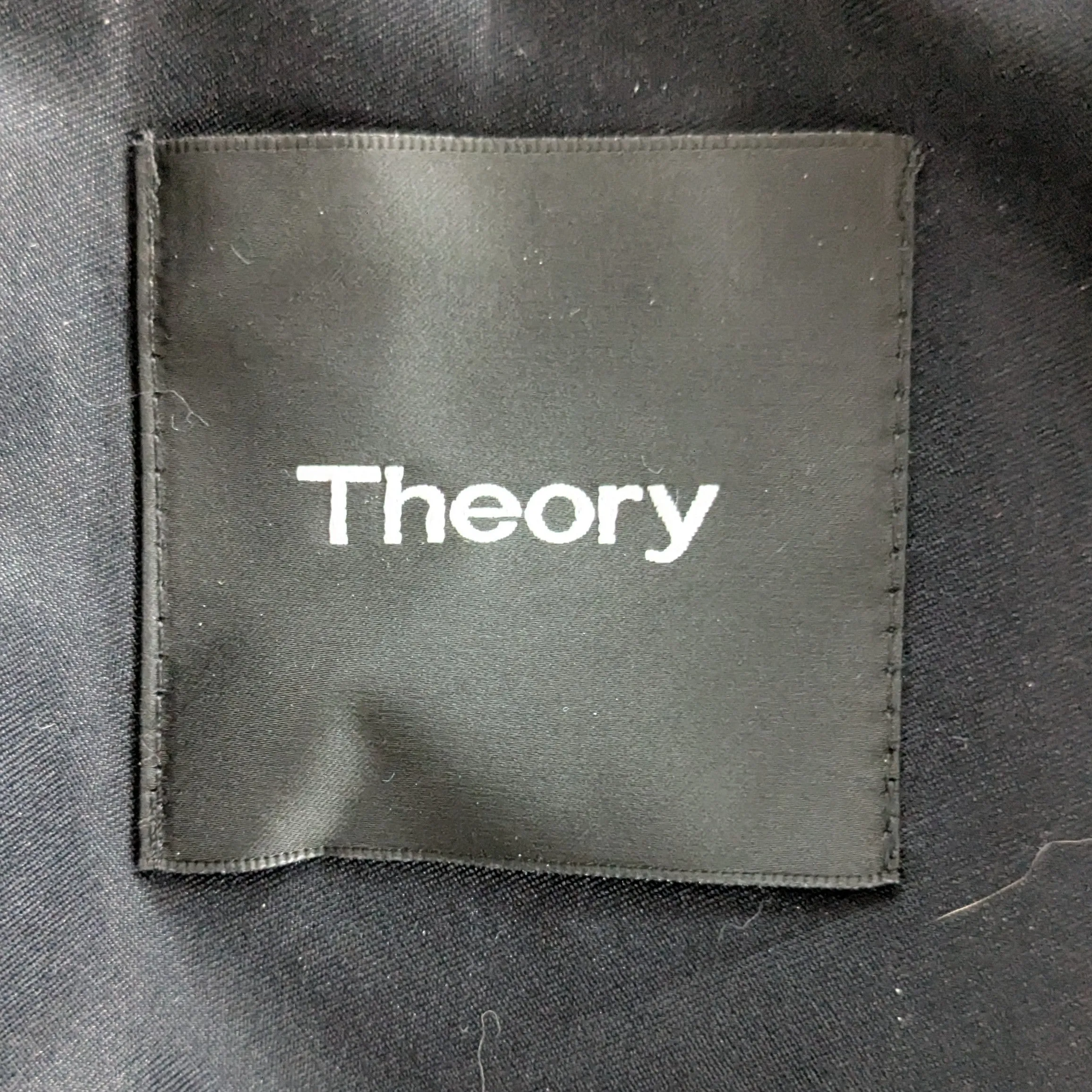 Theory Wool Trench Coat Size Petite