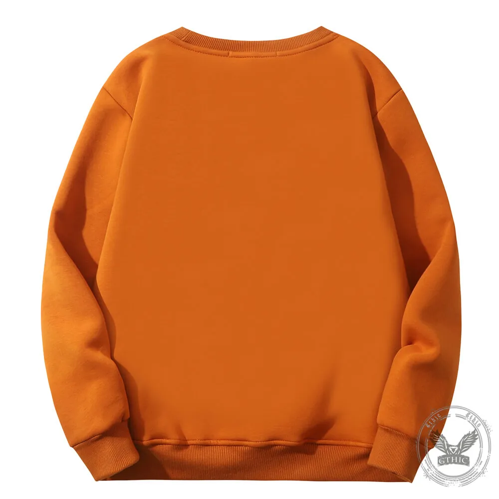 There Was Jesus Flower Crew Collar Fleece Sherpa Sweatshirt
