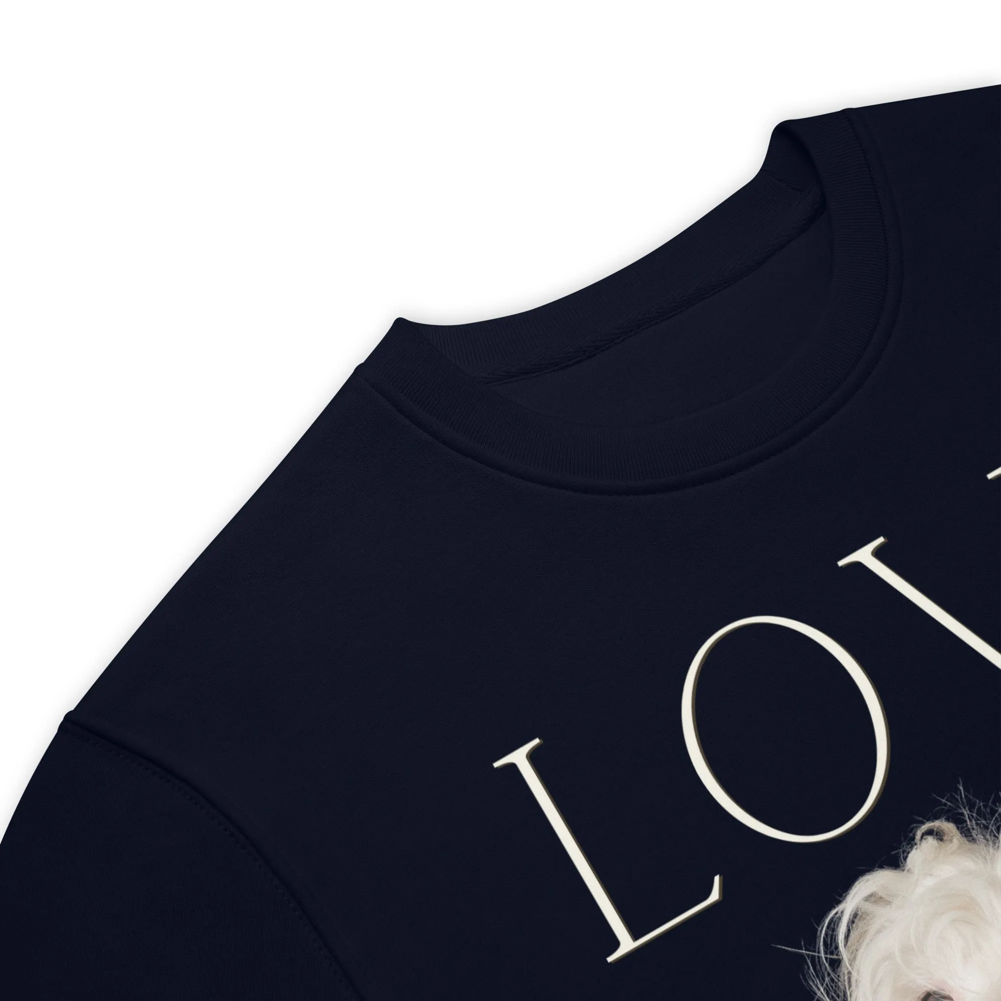 Tibetan Terrier lovers, unisex eco sweatshirt