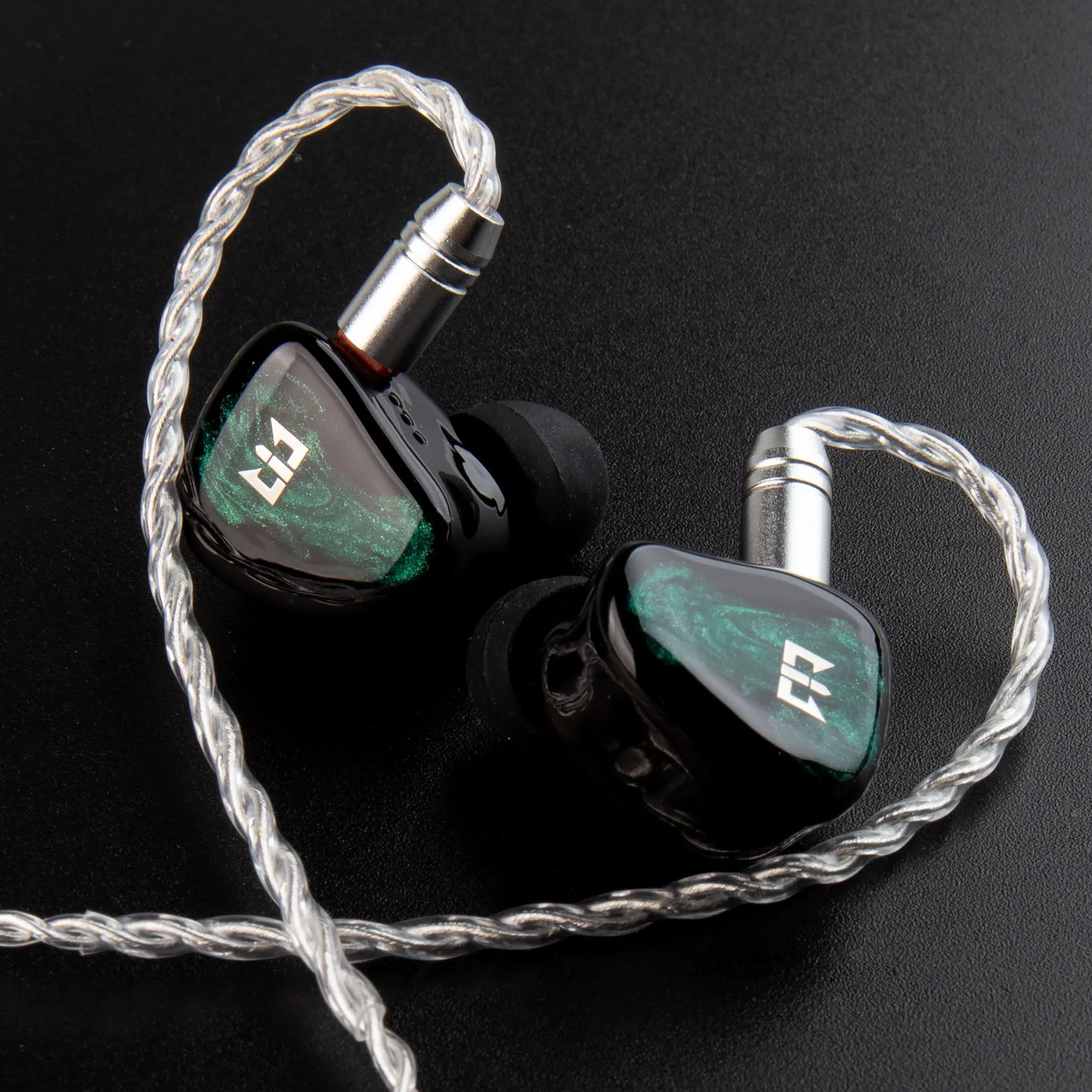 【TRI Star River】High end IEM Earphones Quality In-ear Monitors Dual Dynamic Drivers 2Pin Wired Earphone with Tuning Switch