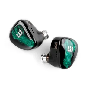 【TRI Star River】High end IEM Earphones Quality In-ear Monitors Dual Dynamic Drivers 2Pin Wired Earphone with Tuning Switch