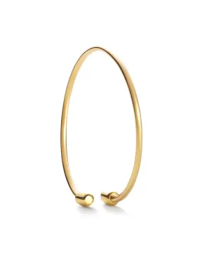 Twist 03, Yellow Gold Earring
