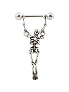 Uniwim 1pc Halloween Skull Pendant Earring