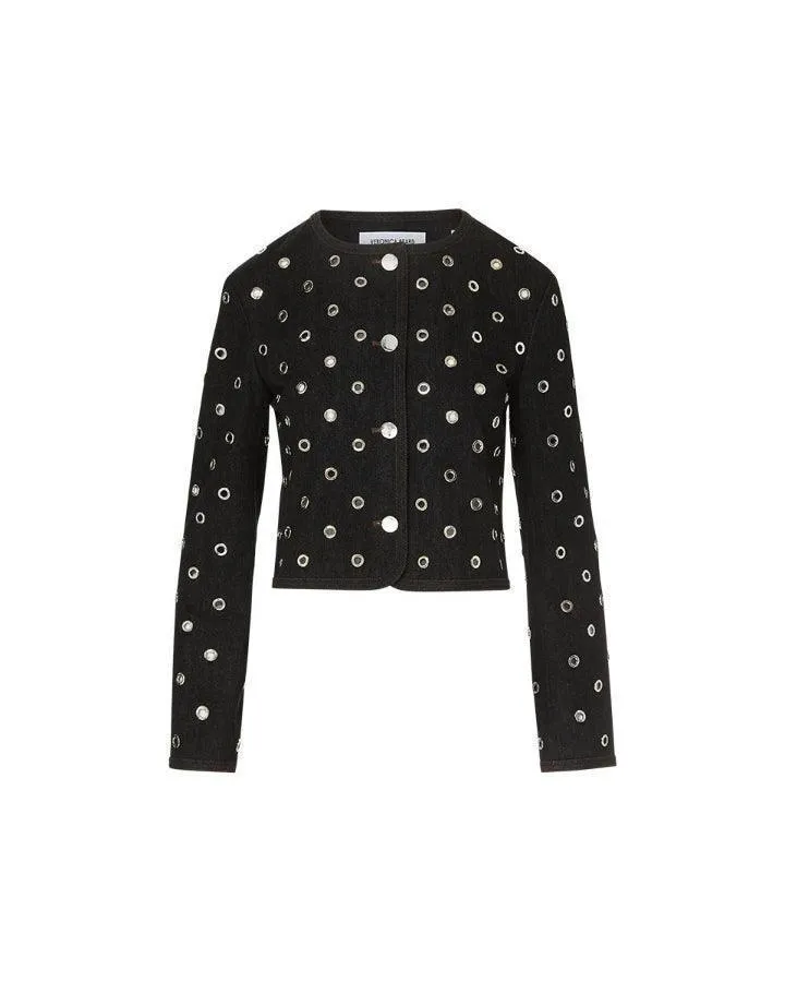 Veronica Beard Beale Grommet Jacket