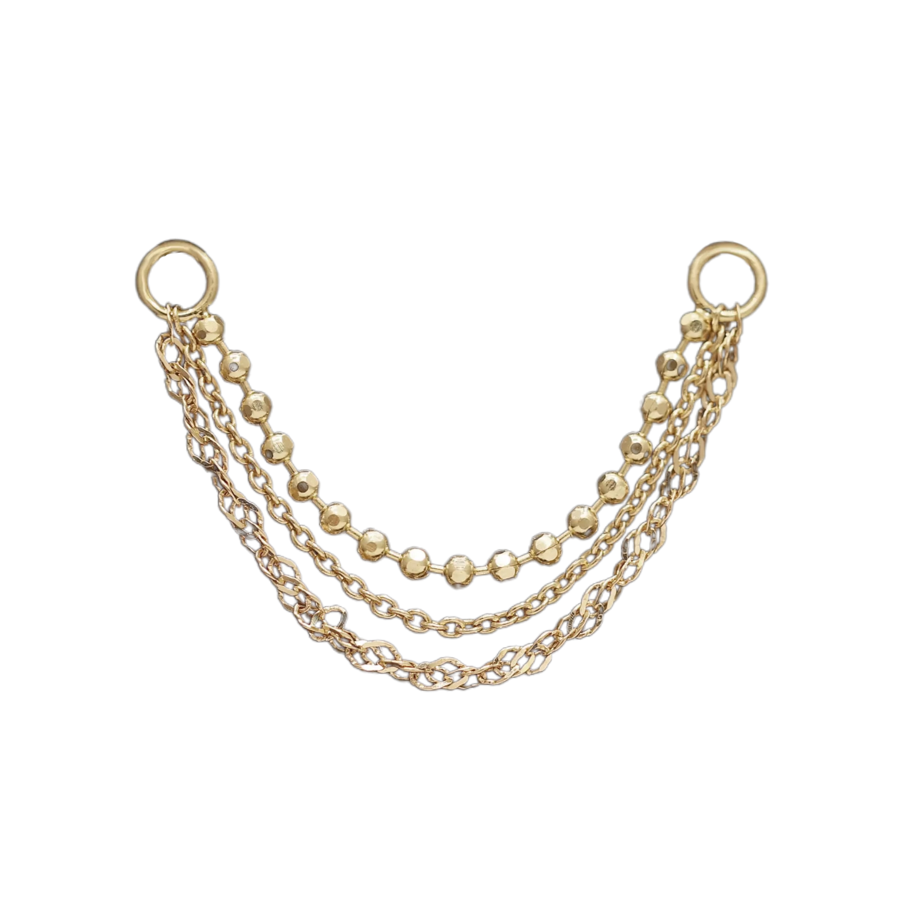 Vicenza Triple Mixed Chain Attachment