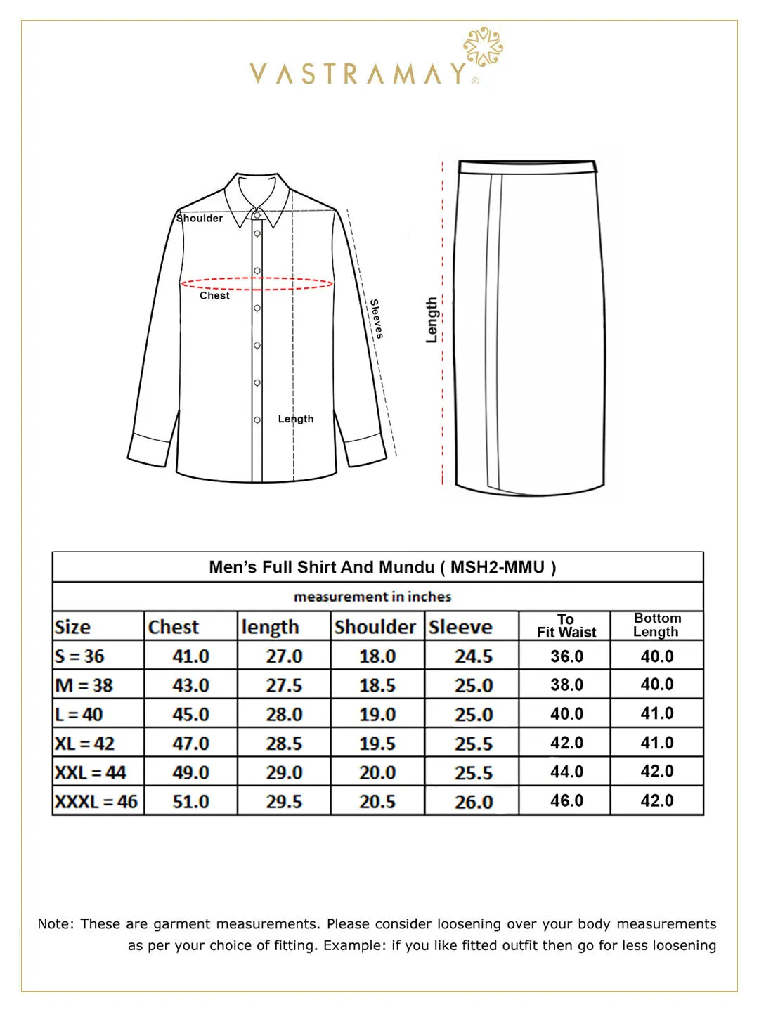 VM By VASTRAMAY Men's Maroon And White Silk Blend Shirt And Mundu Set