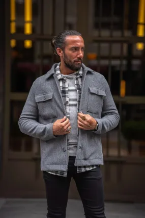 Walter Gray Slim Fit Coat