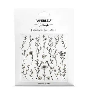 Wildflower Temporary Tattoo