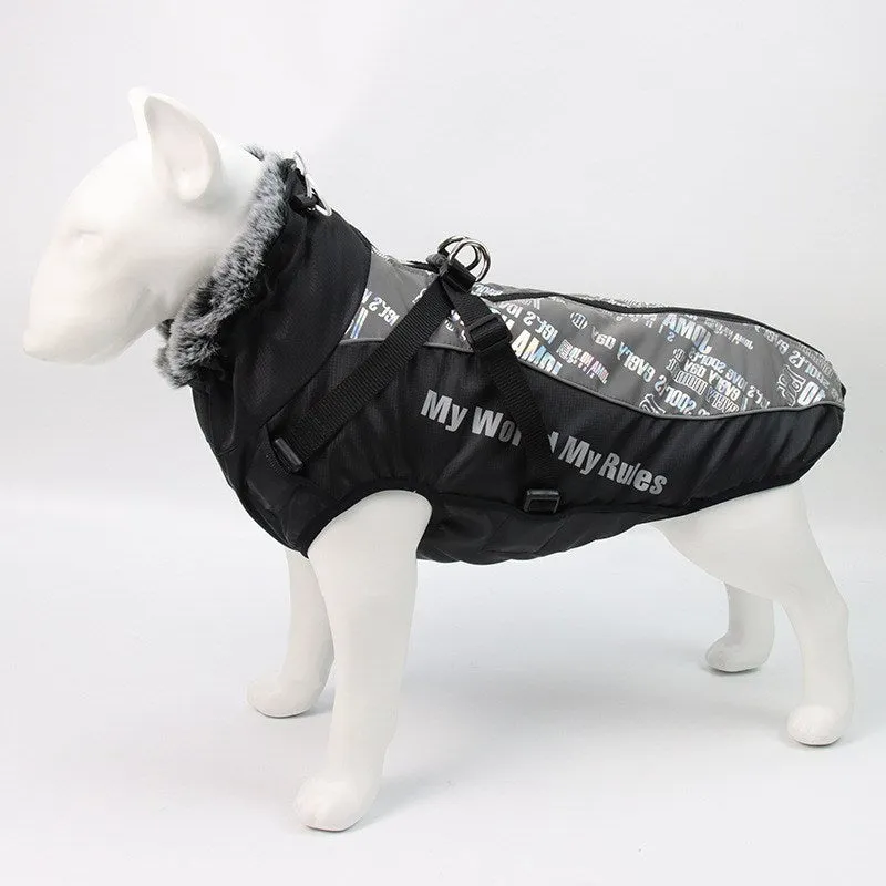 Windproof And Waterproof Dog Coat Pet Clothes