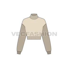 Women's Cropped Sweatshirt