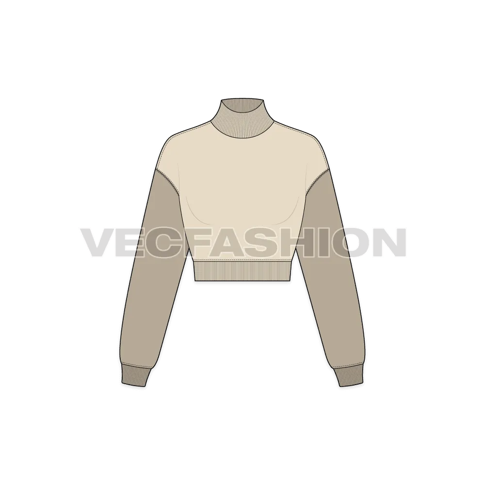 Women's Cropped Sweatshirt