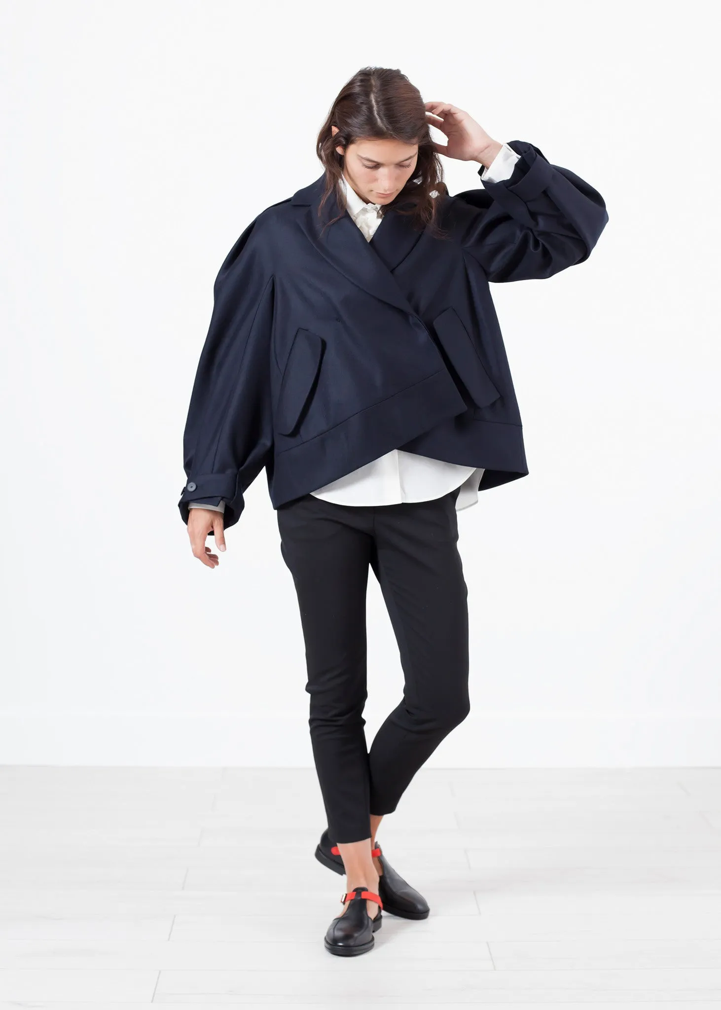 Wool Cocoon Jacket - More Choice